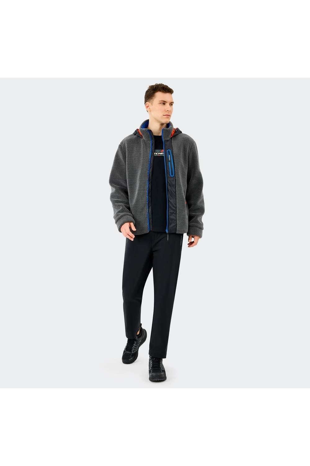M Outdoor Fleece Full Zip Sherpa