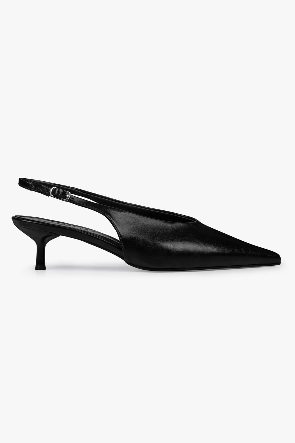 Kadın Luna Siyah Cilt Stiletto