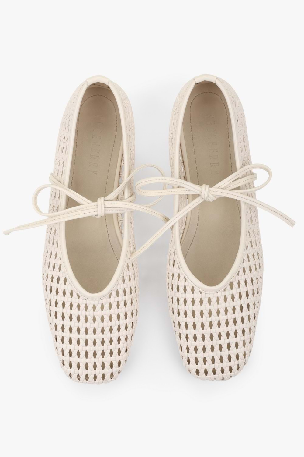 Kadın Naira Ekru Cilt Örgü Babet