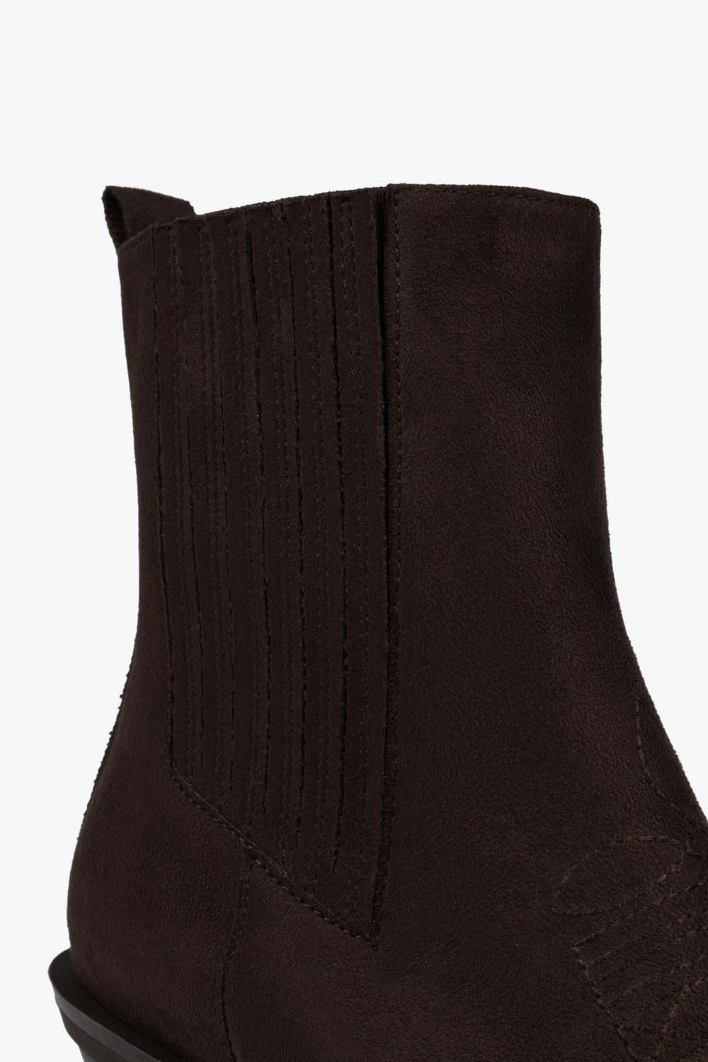 Kadın Stormi Kahve Süet Kovboy Bot