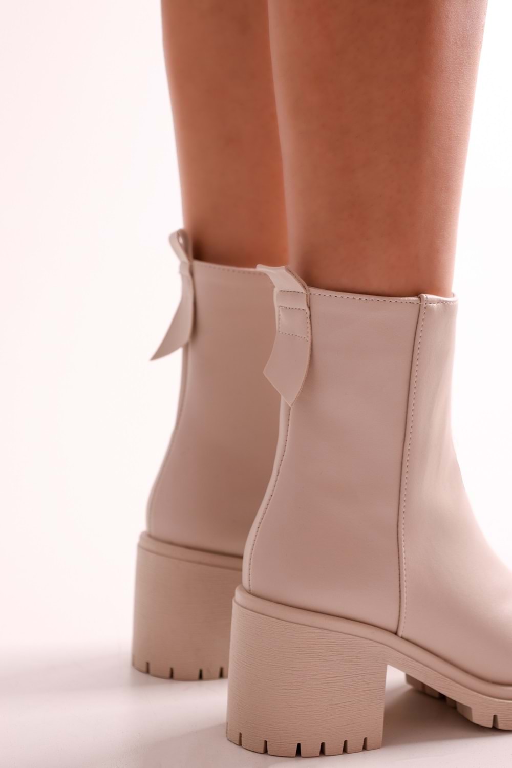 Kadın Marlo Bej Cilt Bot