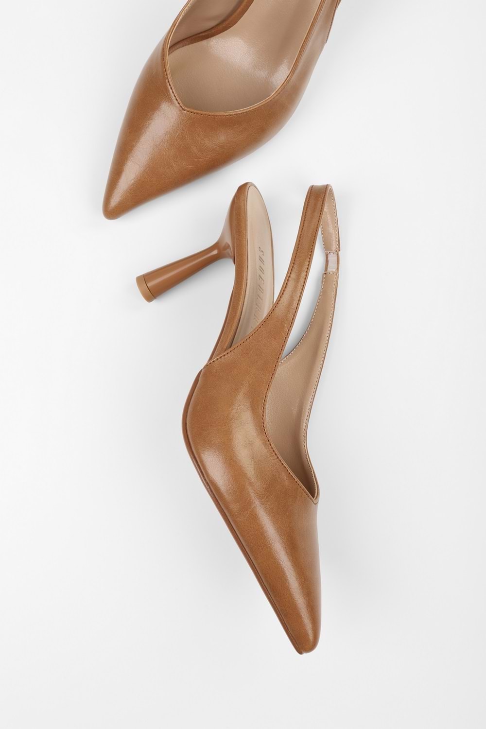 Kadın Alora Karamel Cilt Stiletto