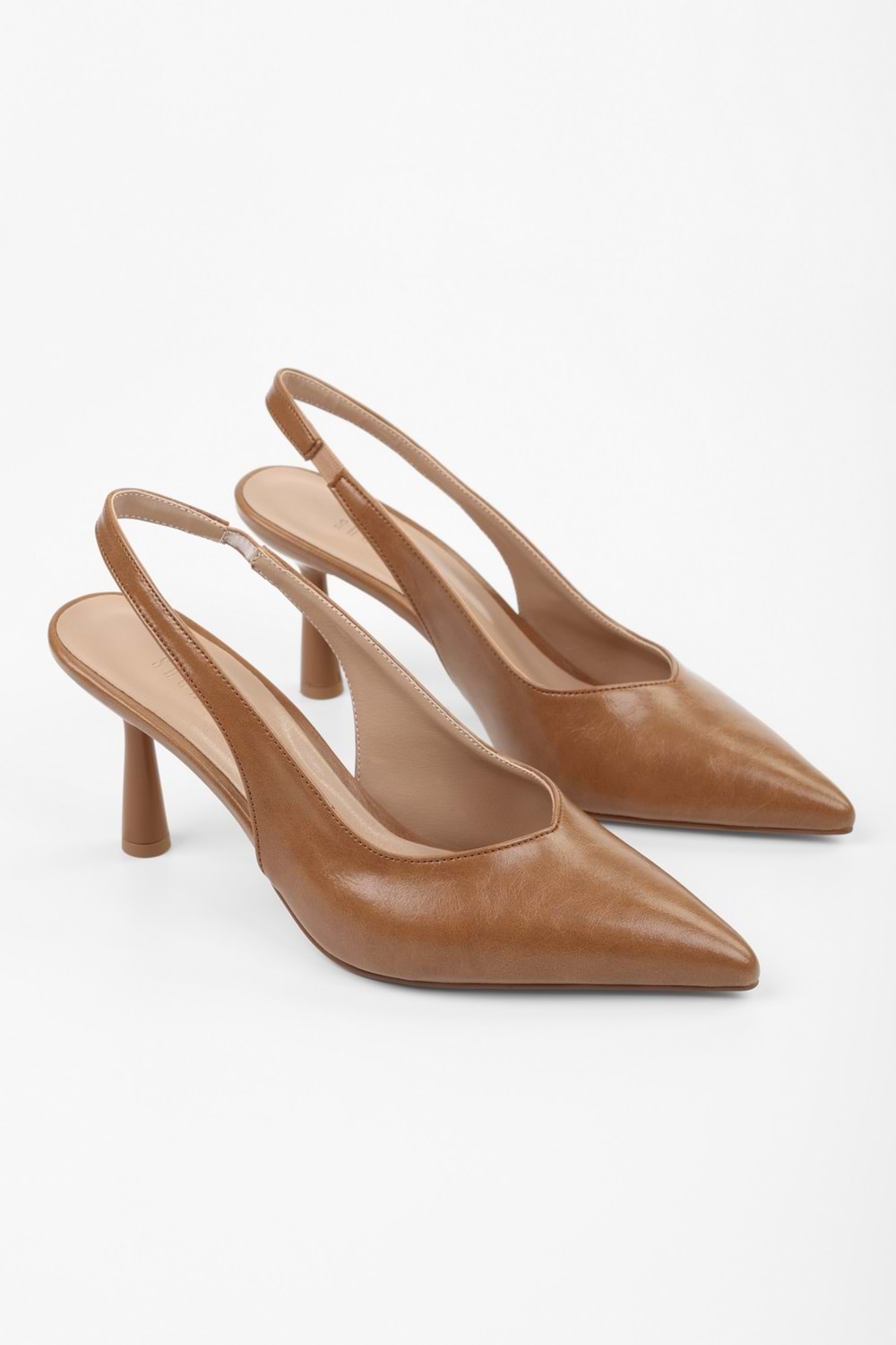 Kadın Alora Karamel Cilt Stiletto