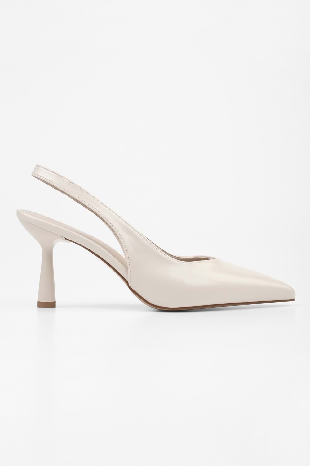 Kadın Alora Bej Cilt Stiletto