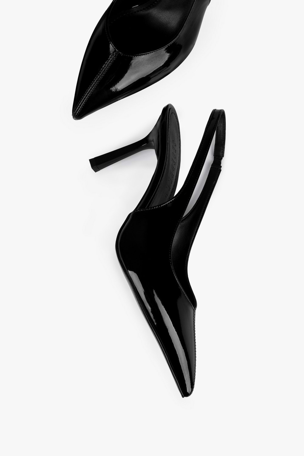 Kadın Avoria Siyah Rugan Stiletto