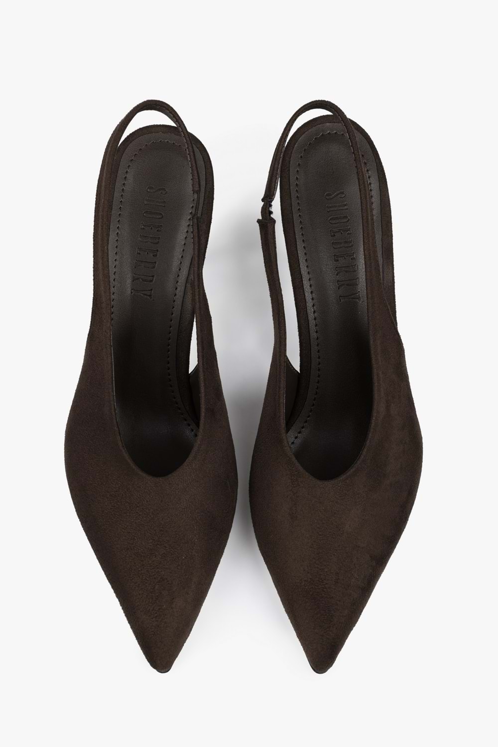 Kadın Vetra Kahve Süet Stiletto