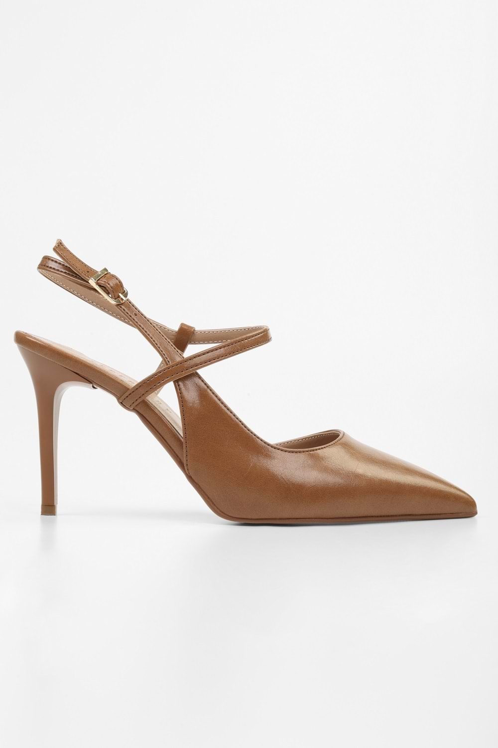 Kadın Harry Karamel Cilt Stiletto