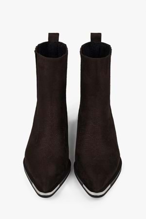 Kadın Stormi Kahve Süet Kovboy Bot