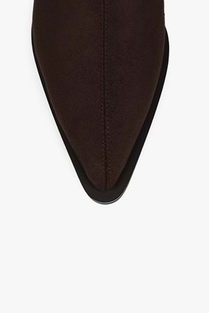 Kadın Colt Kahve Süet Kovboy Bot