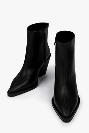 Kadın Marie Siyah Cilt Kovboy Bot