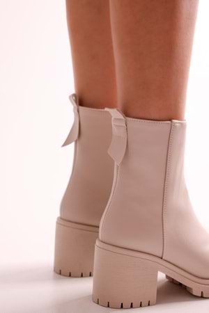Kadın Marlo Bej Cilt Bot
