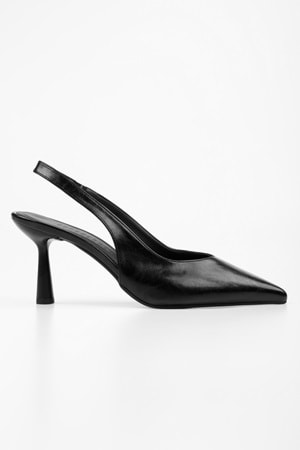 Kadın Alora Siyah Cilt Stiletto