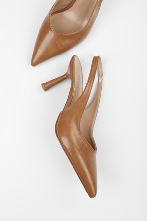 Kadın Alora Karamel Cilt Stiletto