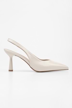 Kadın Alora Bej Cilt Stiletto