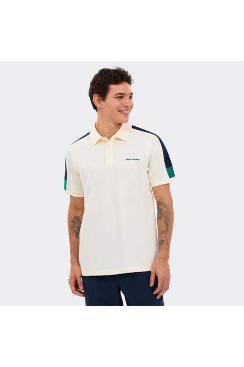 M Color Block Detail Polo