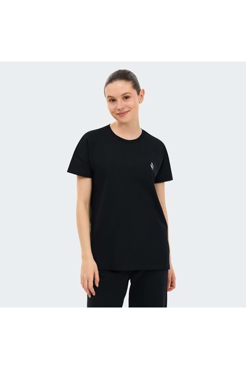 W Crew Neck Graphic Tee T-Shirt