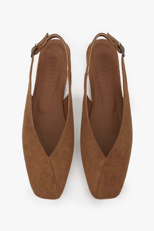 Kadın Noya Taba Süet Babet