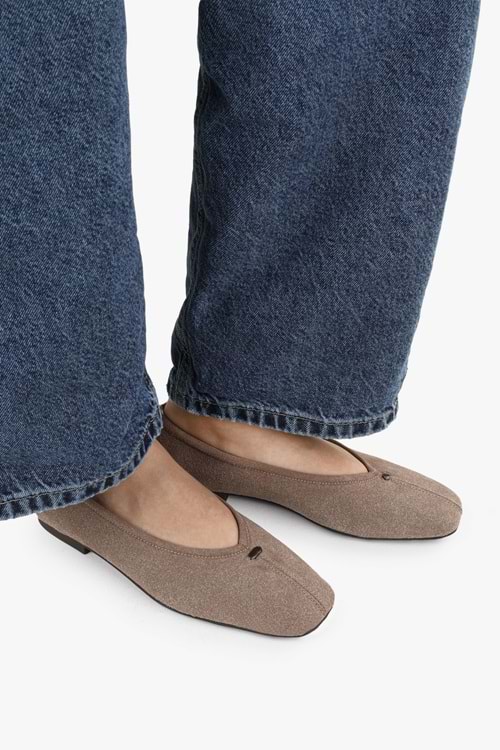 Kadın Levira Vizon Süet Babet