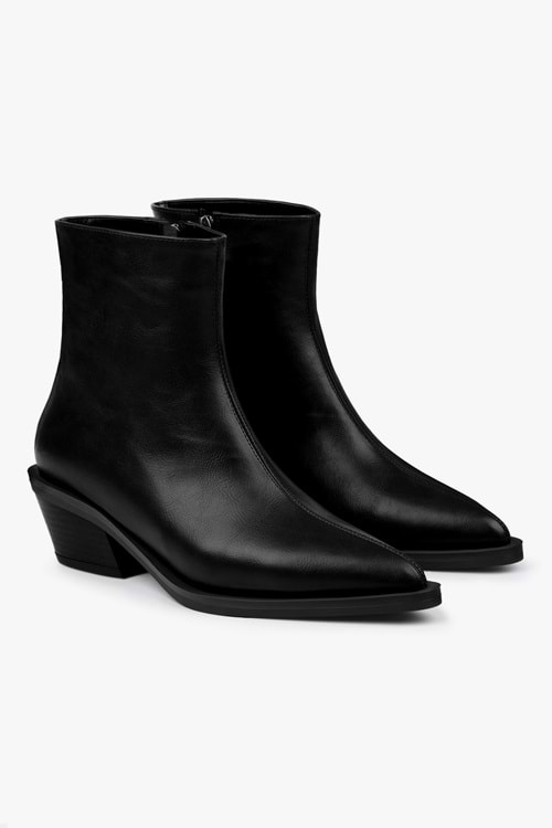 Kadın Colt Siyah Cilt Kovboy Bot