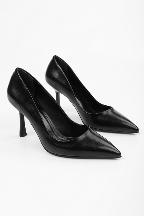 Kadın Vague Siyah Cilt Stiletto