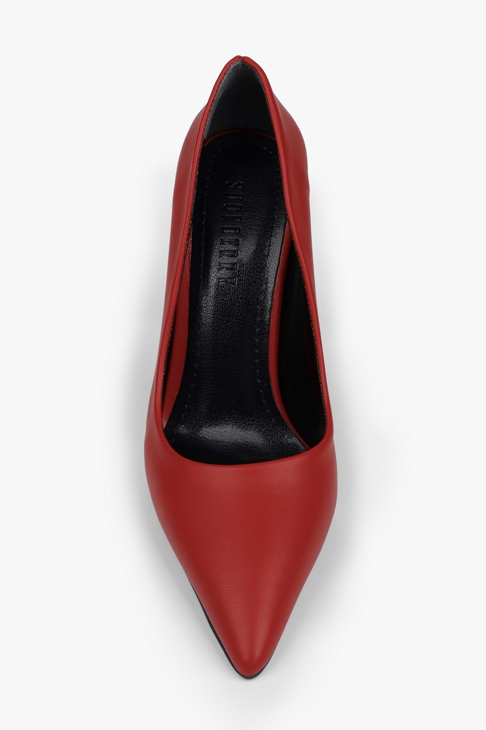 Kadın Deyna Kırmızı Cilt Stiletto