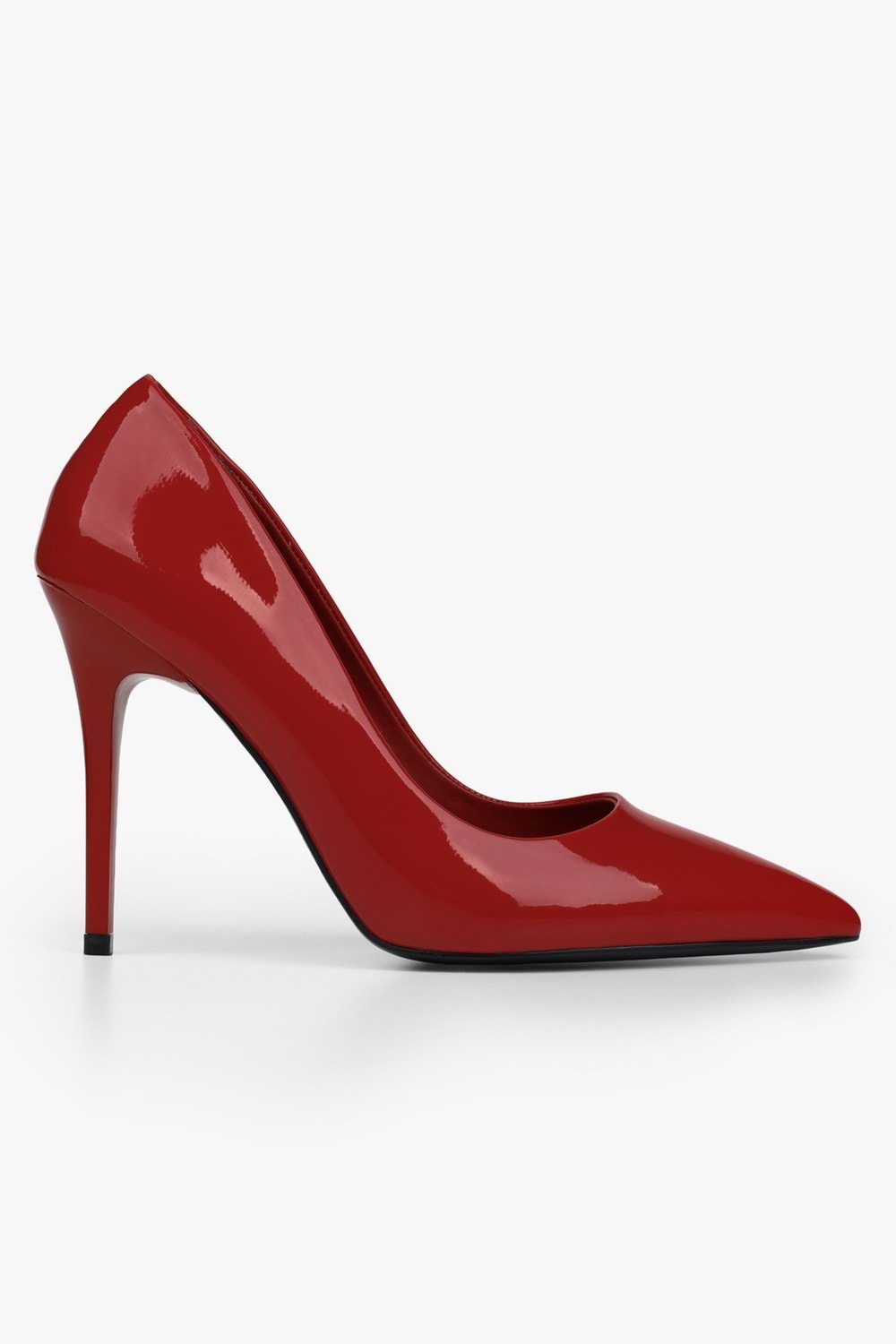 Kadın Nakou Kırmızı Rugan Stiletto