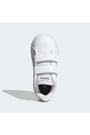Adidas Grand Court 2.0 CF I Kız Çocuk Beyaz Günlük Spor Ayakkabı GY2328