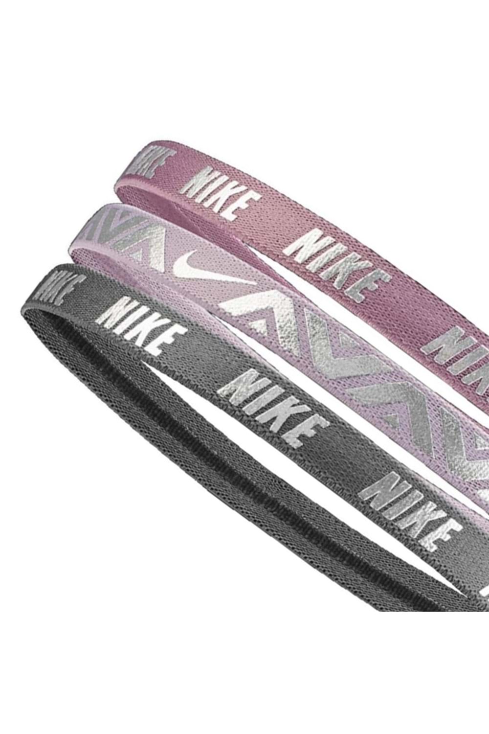 Nike Printed Metallic Assorted 3PK Renkli Saç Bandı N0002504
