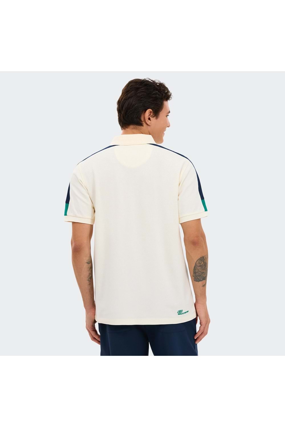 M Color Block Detail Polo
