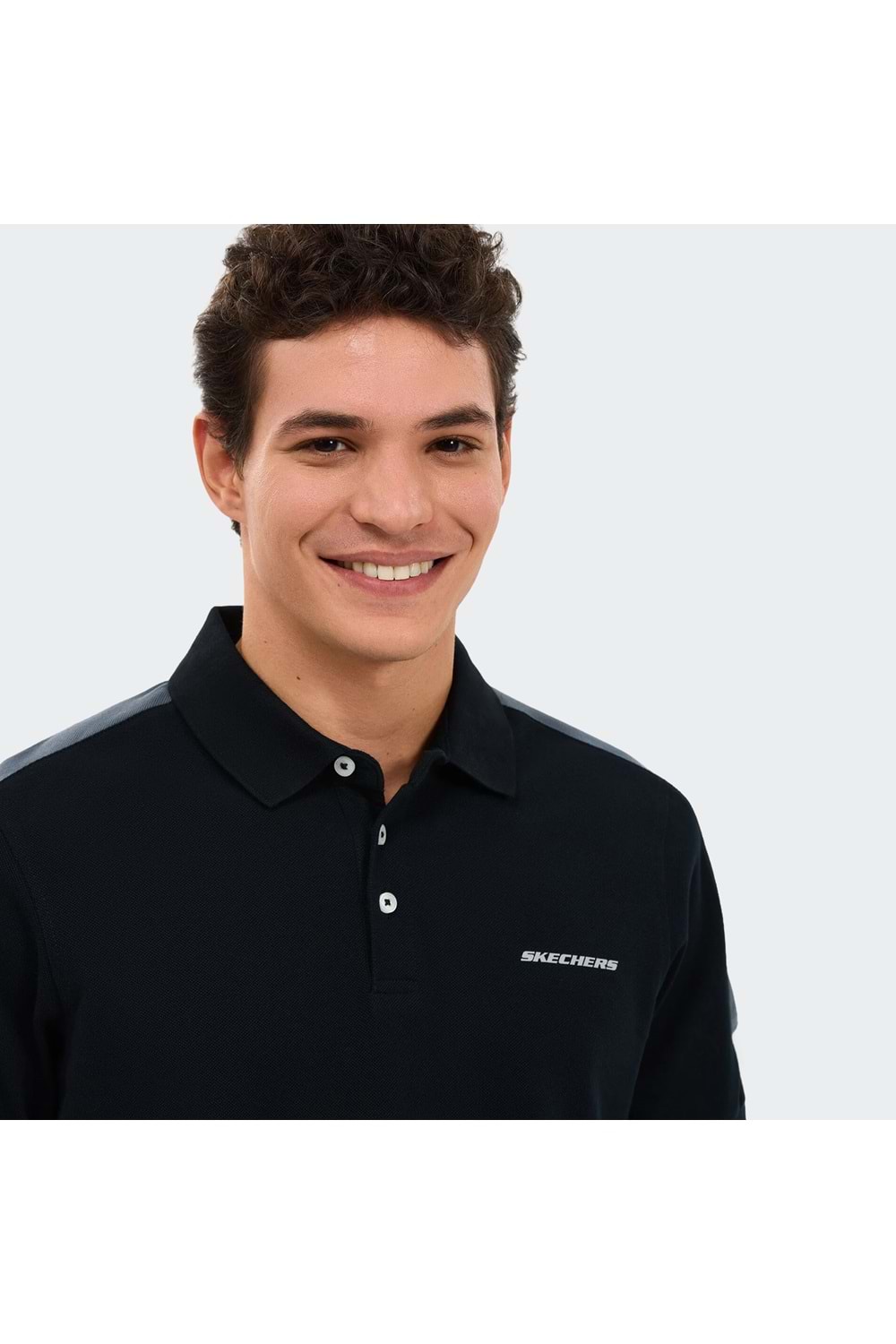 M Color Block Detail Polo