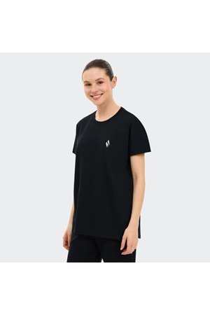 W Crew Neck Graphic Tee T-Shirt