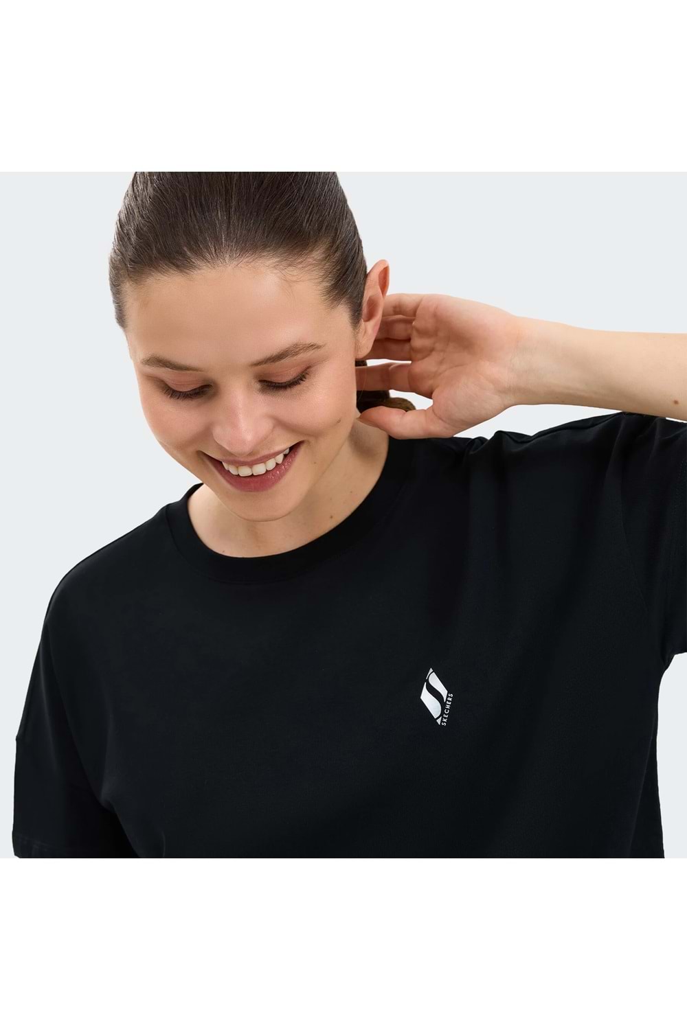 W Crew Neck Graphic Tee T-Shirt