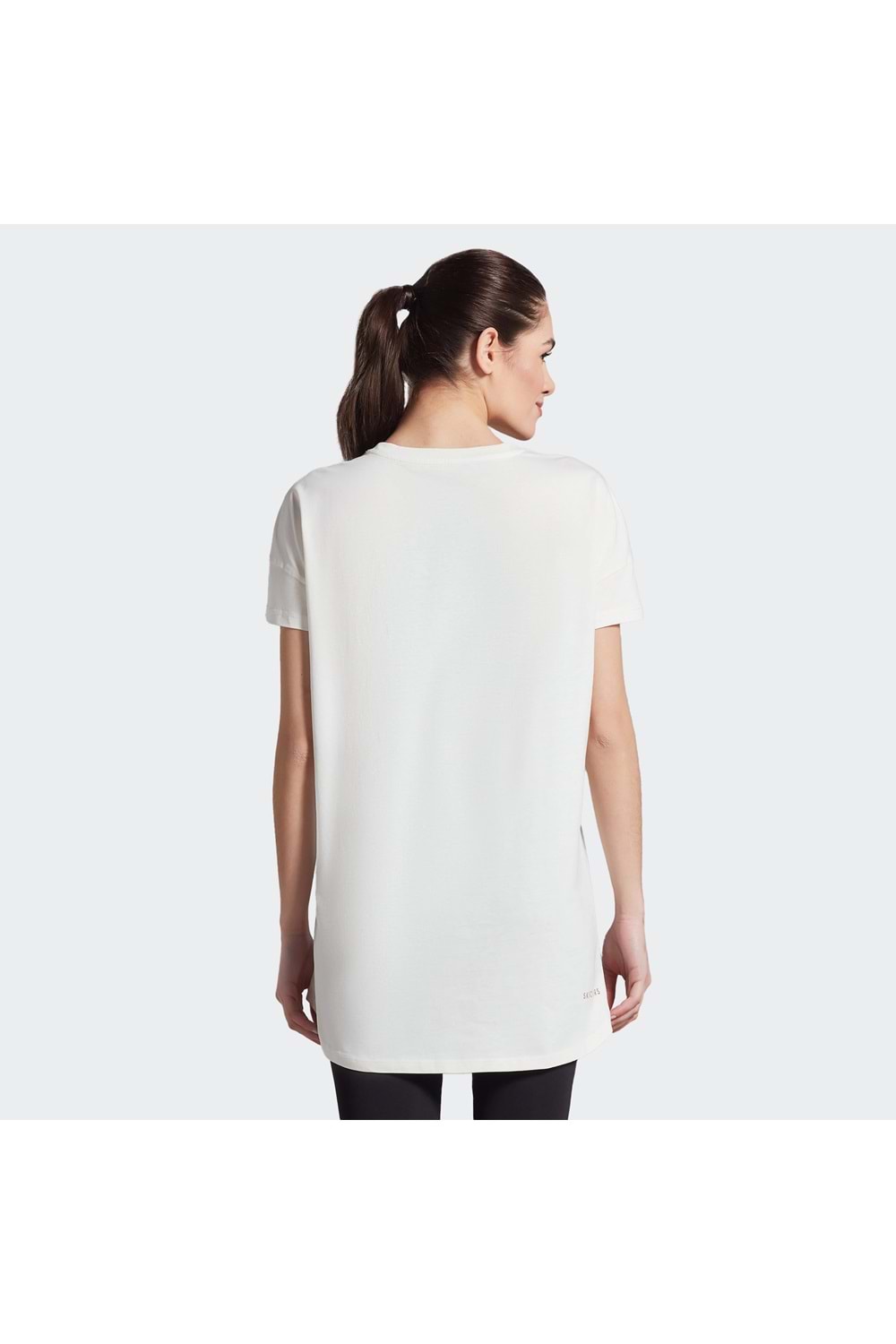 W Crew Neck Graphic Tee Shirt
