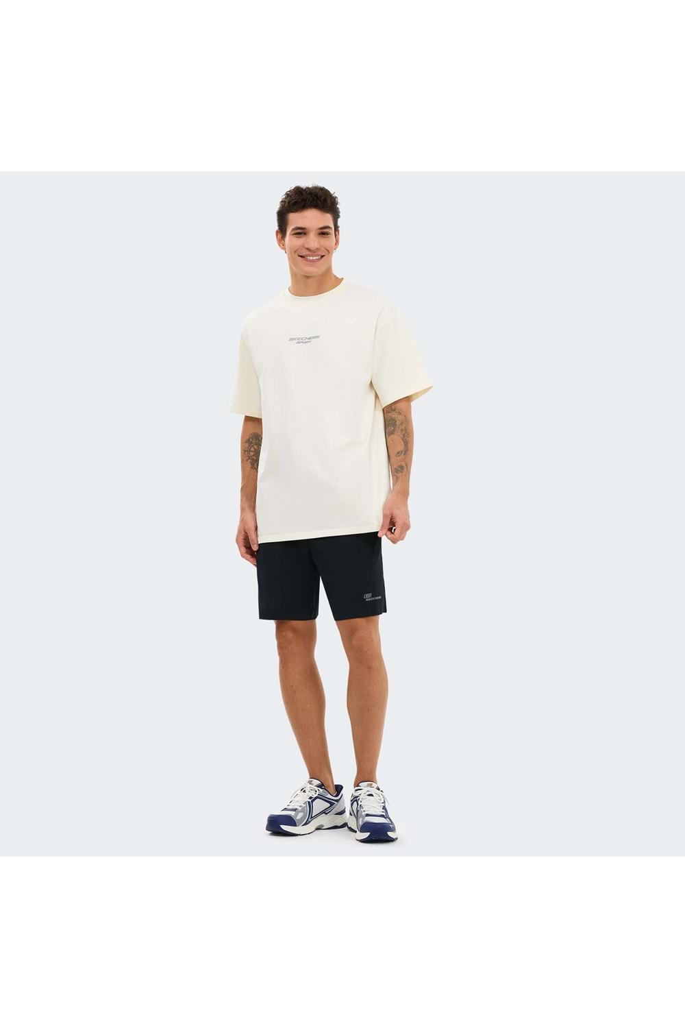 M Graphic Tee Reflect Logo Oversize T-Shirt
