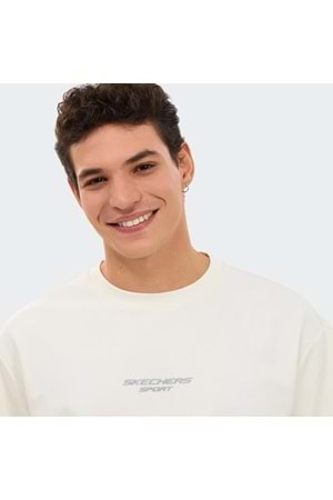 M Graphic Tee Reflect Logo Oversize T-Shirt
