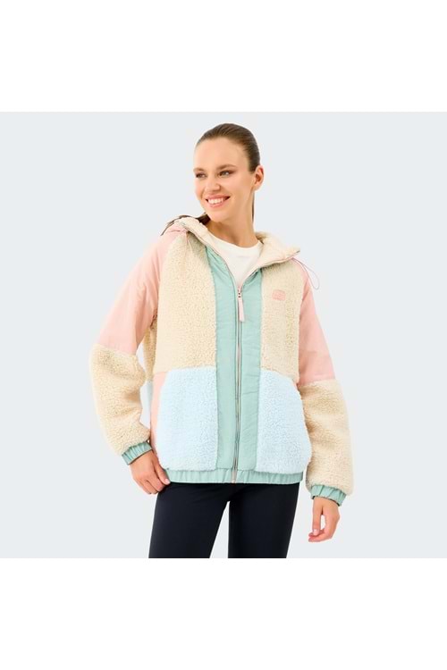 W Outdoor Fleece Ful Zip Sherpa