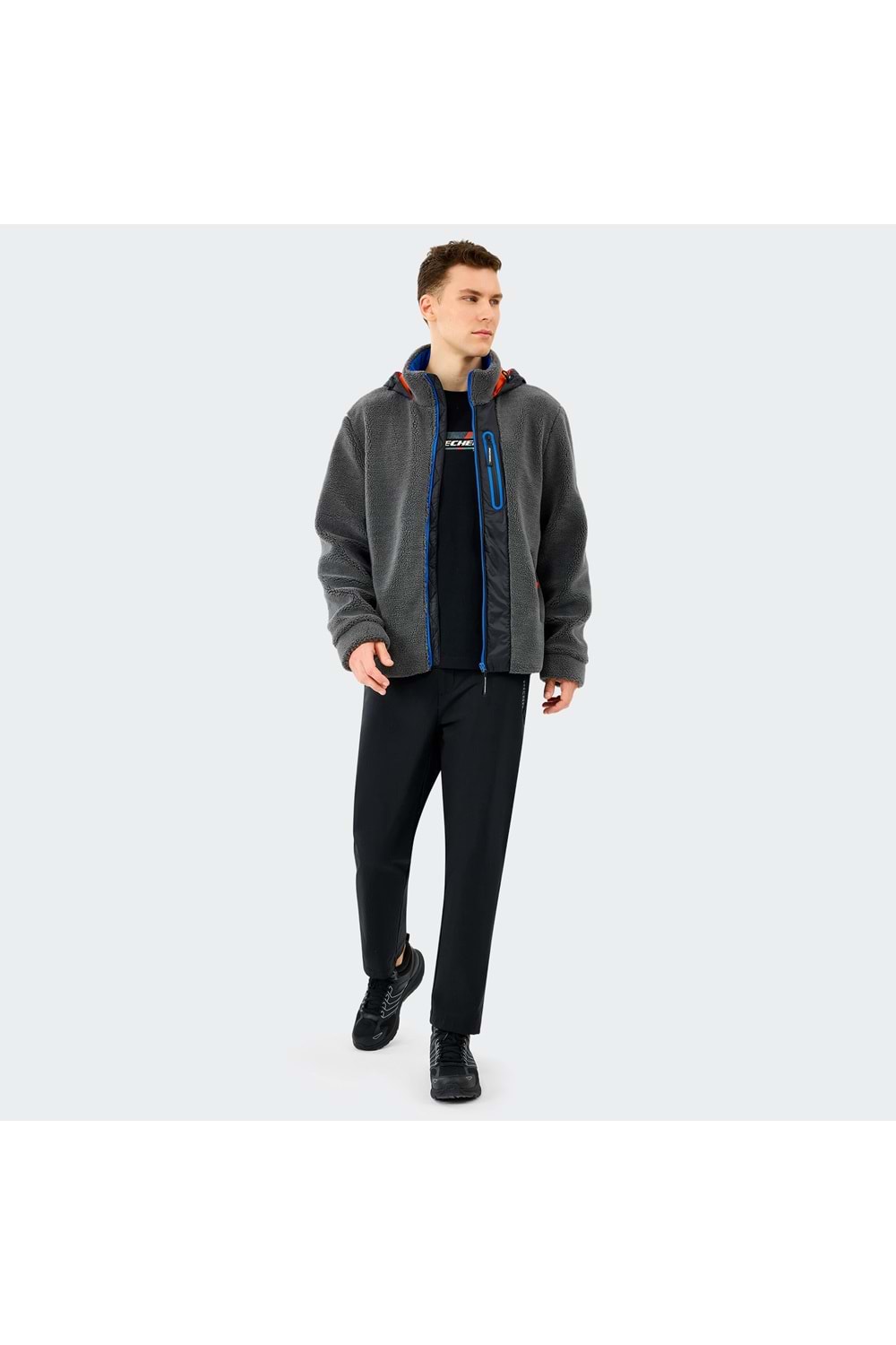 M Outdoor Fleece Full Zip Sherpa