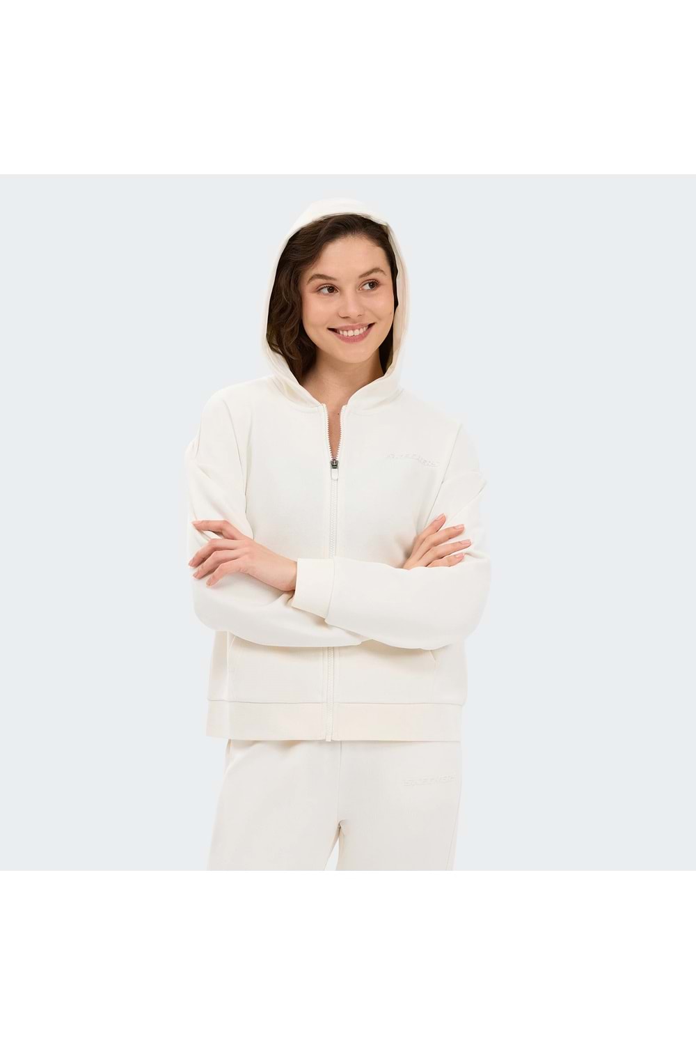 W Essential Full Zip Sweatshirt