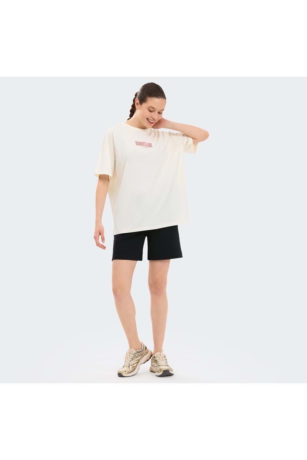 W Oversize Fit Graphic T-Shirt