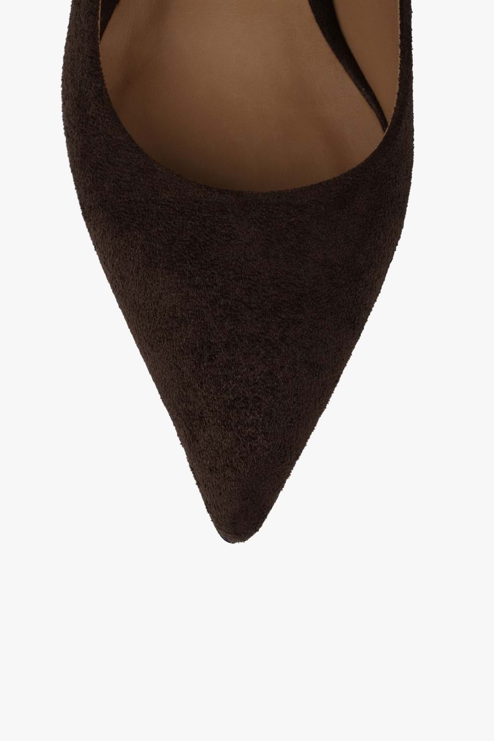 Kadın Gatsby Kahve Süet Stiletto