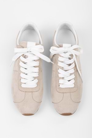 Kadın Taren Ten Süet Sneaker