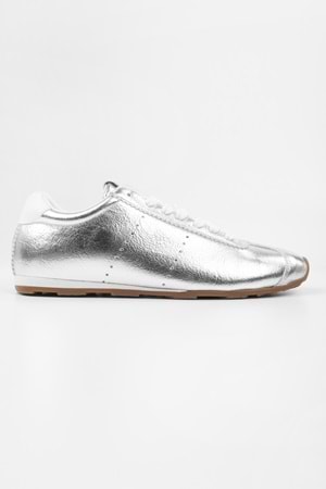 Kadın Taren Gümüş Parlak Sneaker