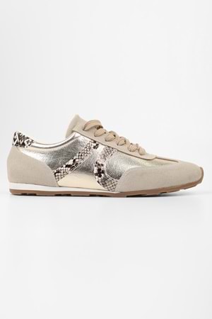 Kadın Rylen Altın Parlak Sneaker