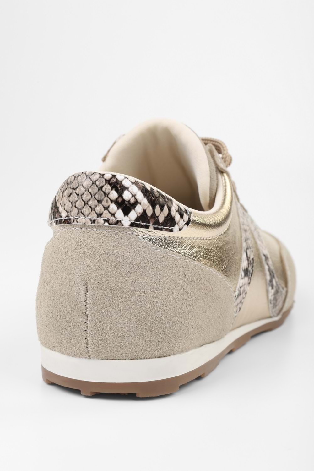 Kadın Rylen Altın Parlak Sneaker