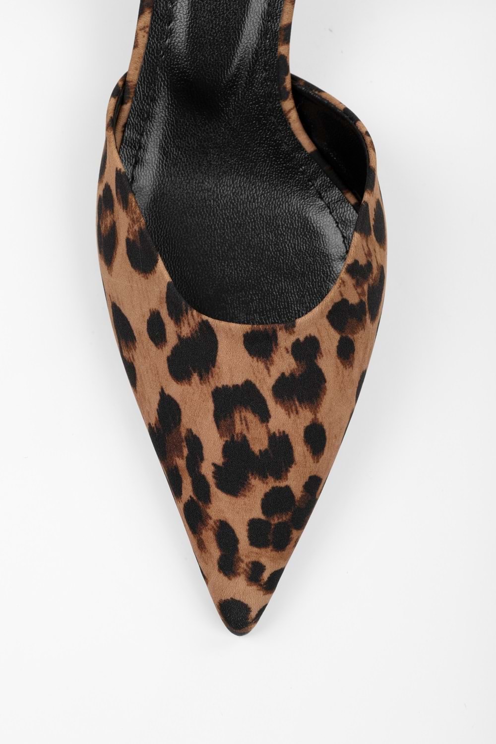 Kadın Raphael Leopar Saten Stiletto