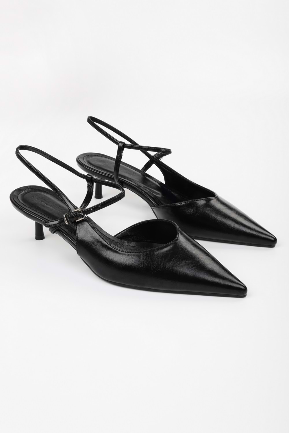 Kadın Lea Siyah Parlak Stiletto