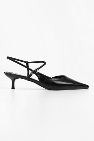 Kadın Lea Siyah Parlak Stiletto