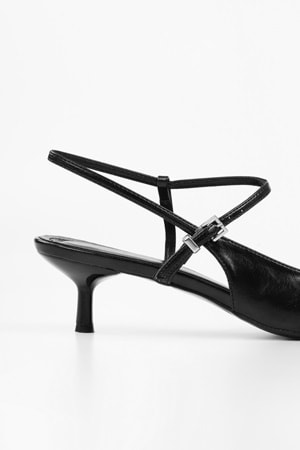 Kadın Lea Siyah Parlak Stiletto