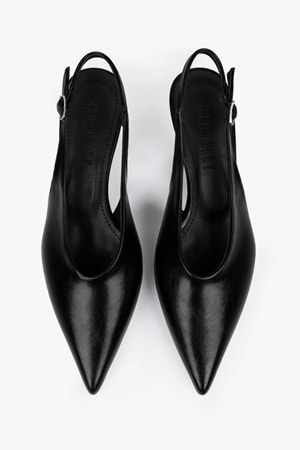 Kadın Luna Siyah Cilt Stiletto