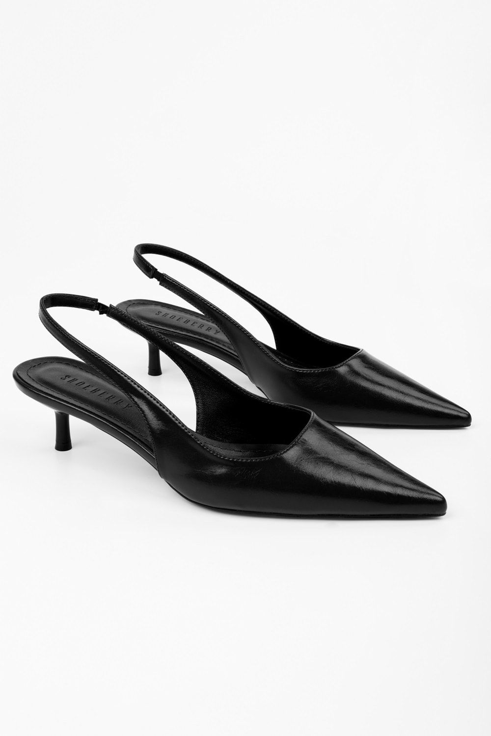 Kadın Kate Siyah Cilt Stiletto
